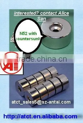 Magnet with Countersunk