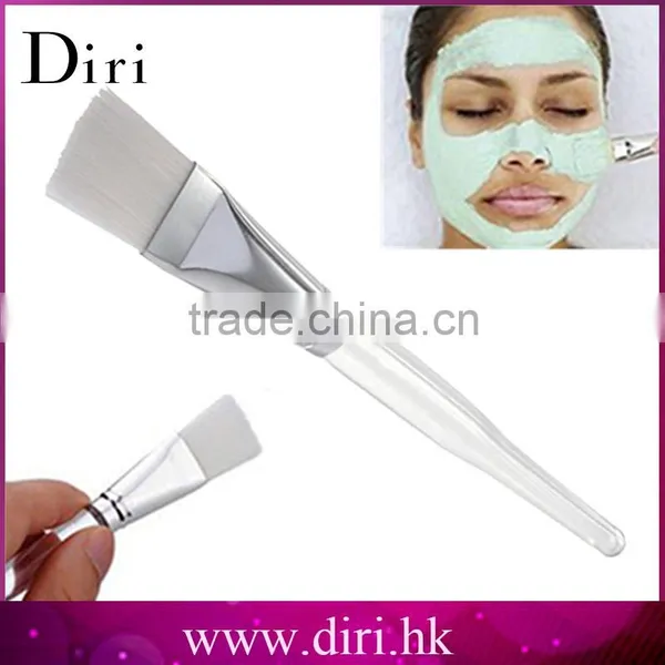 Professional Cosmetic Mask Brush Clear Plastic Handle photo-2