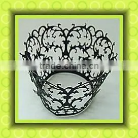 Wedding Party Favor Black Cupcake Wrappers for 2016 Olympic Game photo-5