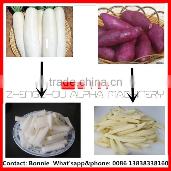 High Efficiency Electric Slip Potato Chips Cutting Machine/fresh Potato Chips Cutter Machine photo-6