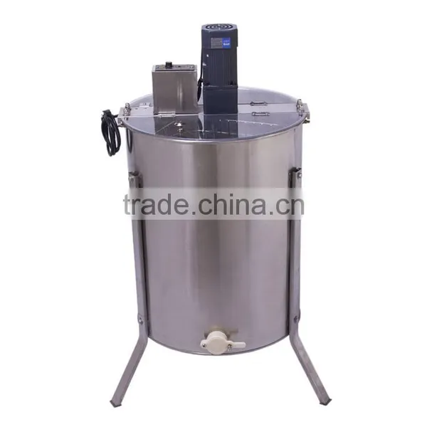 Support Cuotomize / 4 Frames Cheap Stainless Steel Honey Extractor By Electric From Manufacturer photo-4