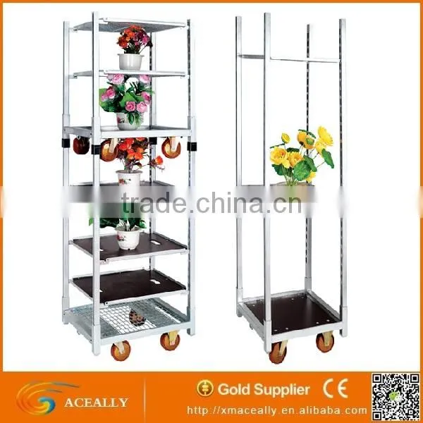 Danish Flower Trolley Greenhouse Transportation Cart