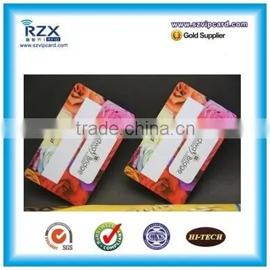 PETG Enviroment Friendly Material Salon Membership Loyalty Mobile Visiting Card photo-5