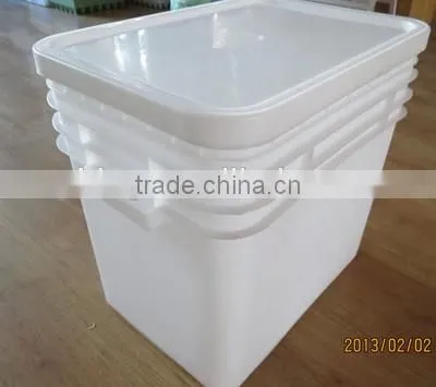 25 Liter Plastic Rectangular Bucket Paint Bucket Pail for Packing Paint Bucket 6.6 Gallon photo-3