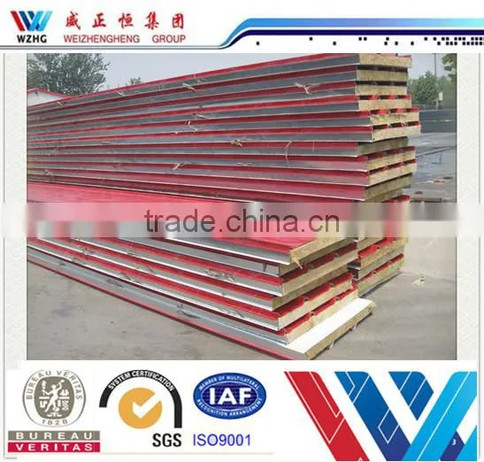 WZH PPGI Metal Eps Wall Sandwich Panel Price Light Weight Sandwich Panel photo-5