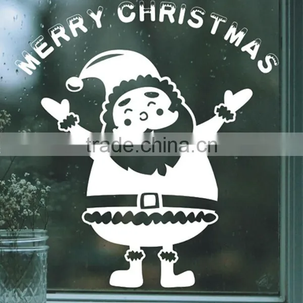 Custom Design Wall Decoration Self Adhesive PVC Christmas Sticker photo-2