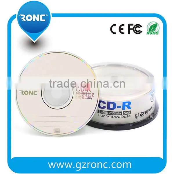 A Grade CD Disc Blank CD-R 52X 700MB 80MINS photo-3