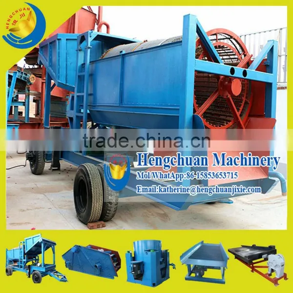 Clay Drum Screen for Placer Commercial Choice Big Capacity Mobile Gold Washing Machine Trommel photo-5