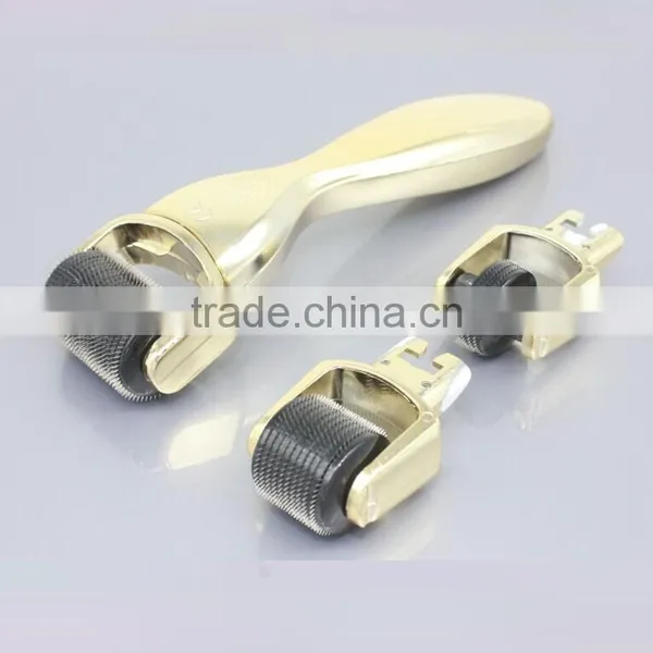 Hot Sale Dermaroller 180needles 600needles 1200needles 3 in 1 Derma Roller Titanium Micro Needle Roller photo-5