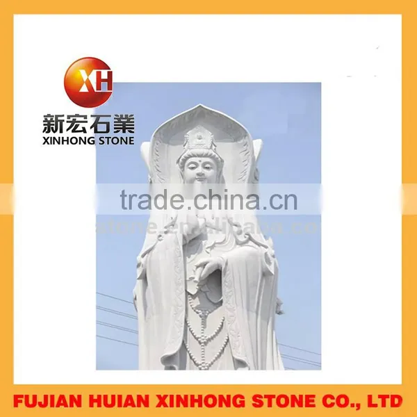Hand Carved Sitting Life Size Buddha Statue for Garden Decoration photo-5