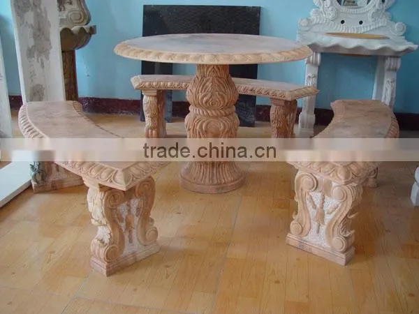 High Quality Hand Carved Marble Tables photo-5