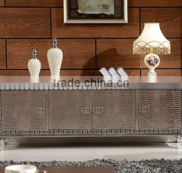 E379-1 2015 New Model Most Popular Stainless Steel TV Stand photo-2