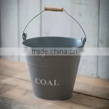 Eco-friendly Ash Bucket Portable Wood Collector Ash Coal Pails photo-2