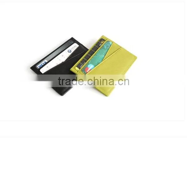 Leather Credit Card Holder Wallet Custom Credit Card Holder Wholesale photo-3