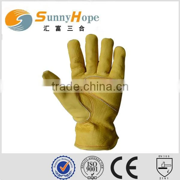 Fashion Mechanic Gloves Leather Working Gloves photo-3