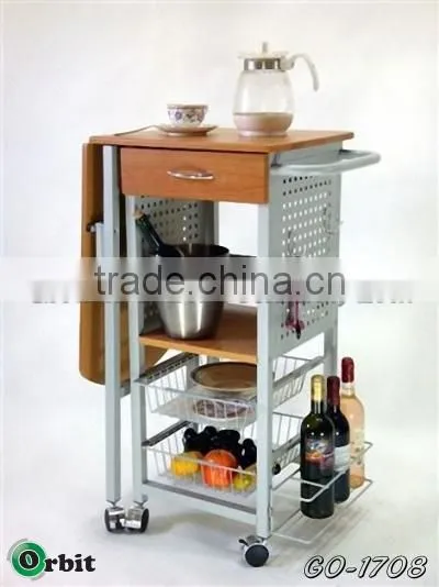 Kitchen Stainless Steel Wire Metal Storage Shelf photo-6