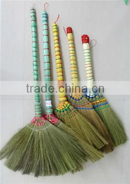 Chinese Natural Grass Short Handle Broom photo-5