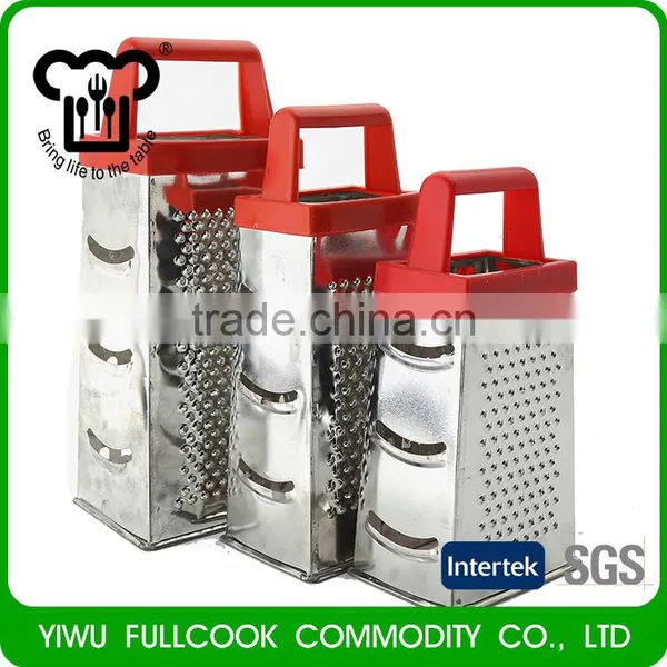 Hot Selling 4 Sides Stainless Steel Vegetable Fruit Grater Kitchen Tool photo-4