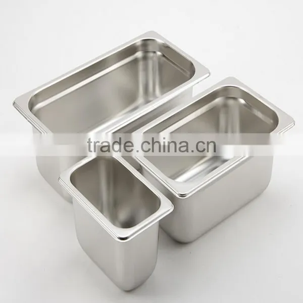 Stainless Steel Regular Food Container 1/2Gn Pan Resturant Equipment Gn Container Catering Food and Ice Cream Pan photo-5