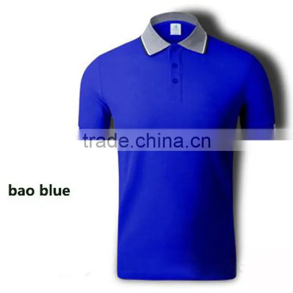 100%polyester Dri Fit Polo Shirts Wholesale photo-5