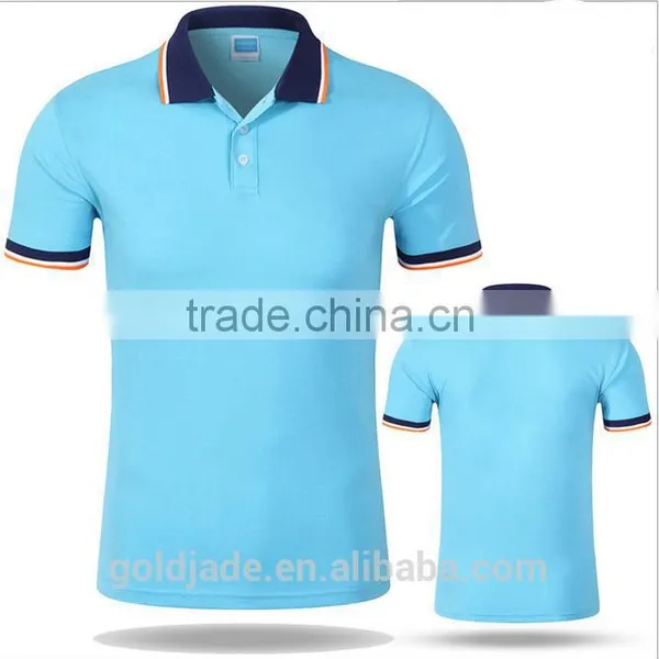 Promotional High Quality Polyester Worker Uniform Men Short Sleeve Polo Shirt photo-4