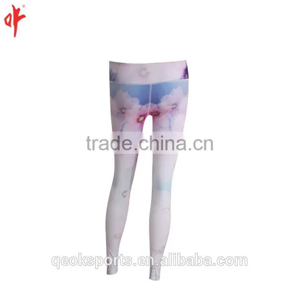 Baselayer Bottoms Yoga Floral Casual Pants photo-3