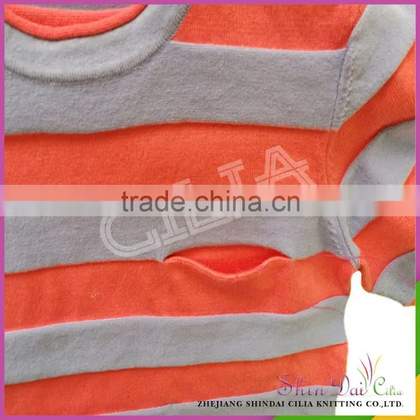 AA Grade Best Price Wholesale Stock Girl Winter Stripe Sweater photo-4