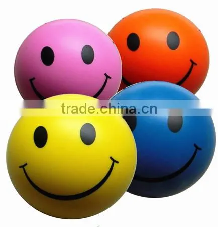 Red Funny Cute Kids pu Balls With Custom Logo pu Foam Squeeze Toys Promotional Foam Toy photo-3