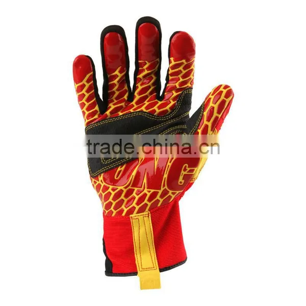 Ironclad Kong RIGGER GRIP CUT 5 High Visibility Safety Gloves Impact Gloves Protection Gloves Durable Working Gloves photo-2