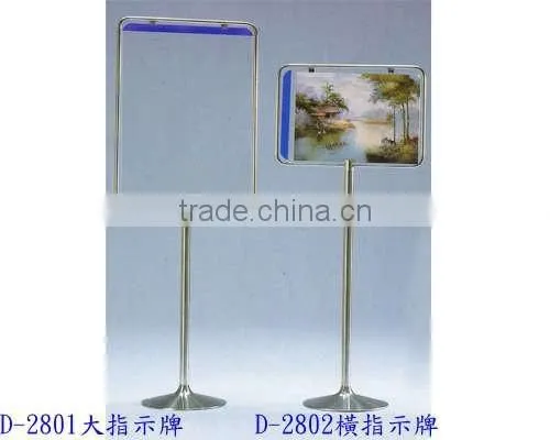 Cheap and Strong Stainless Steel POPUP Sign Display Stand photo-2