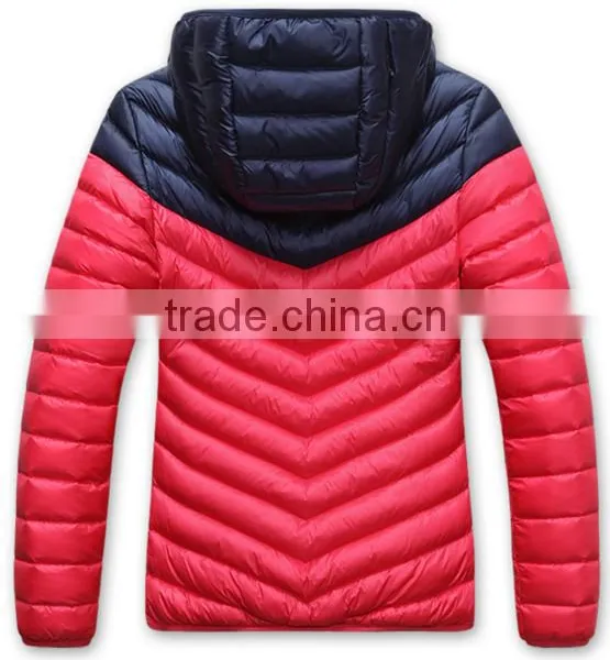 Customize Fashion Women Hoody Winter Warm Down Jacket/lovers' Ladies Nylon Down Feather Coat photo-6