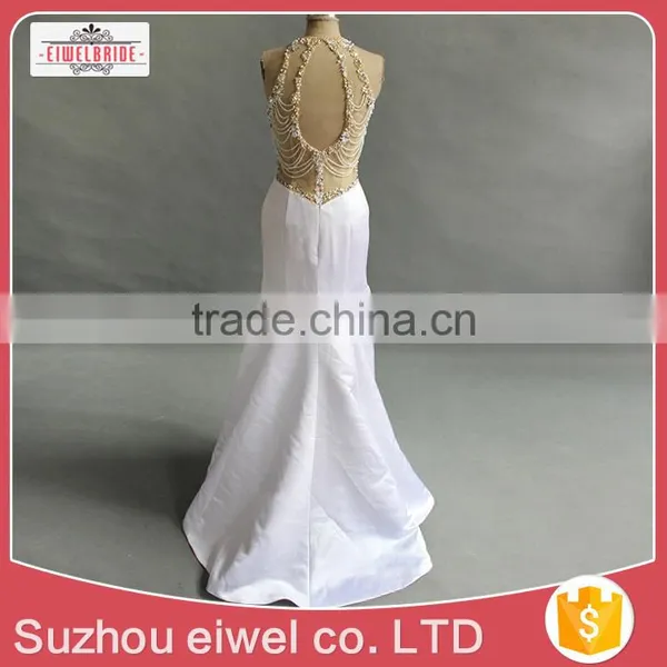 Chinese Sexy Mermaid Wedding Dress/Beaded Wedding Dress photo-2
