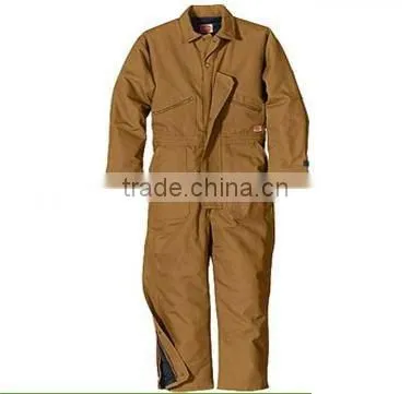 Quilted Winter Working Overalls