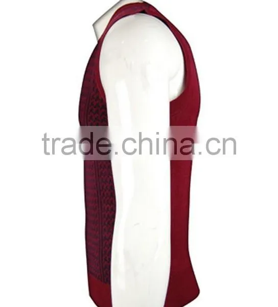 ISO9001/BSCI Manufature Good Quality Blank Unisex V-neck Cardigan Vest photo-3