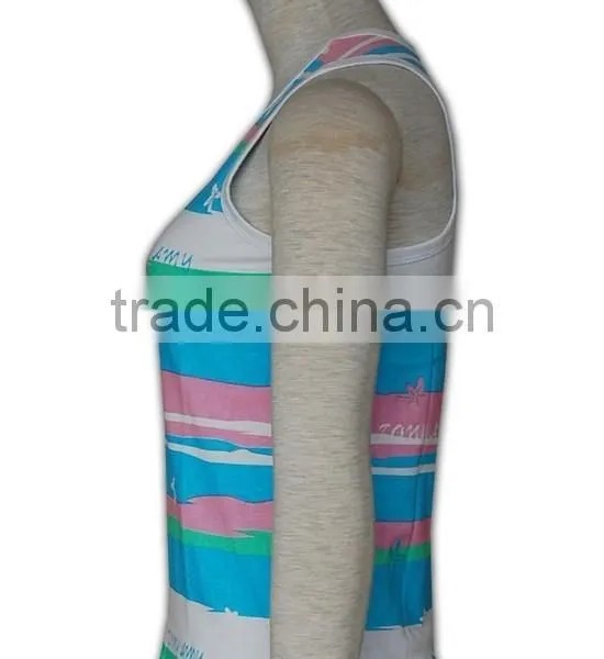 Chinese Manufatory High Quality New Design Gym Tank Tops photo-3
