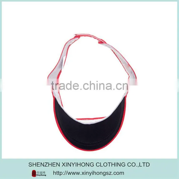100% Polyester Mesh Golf Visors Caps photo-4