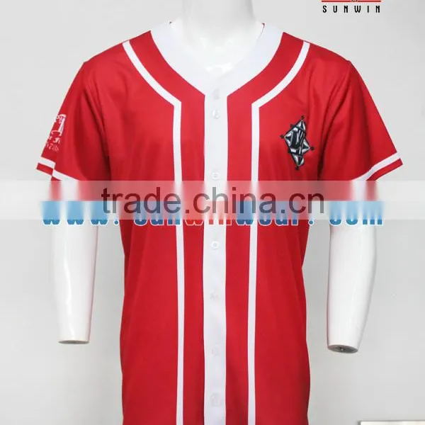 Best Quality Fashion Youth Baseball Jersey With Custom Designed photo-5