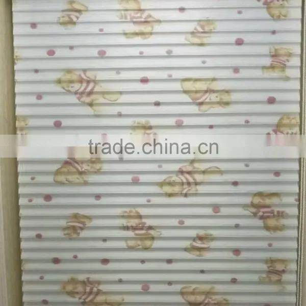 100% Polyester Printed Shangerila Roller Blinds Shade Curtain Fabric in Rolls China