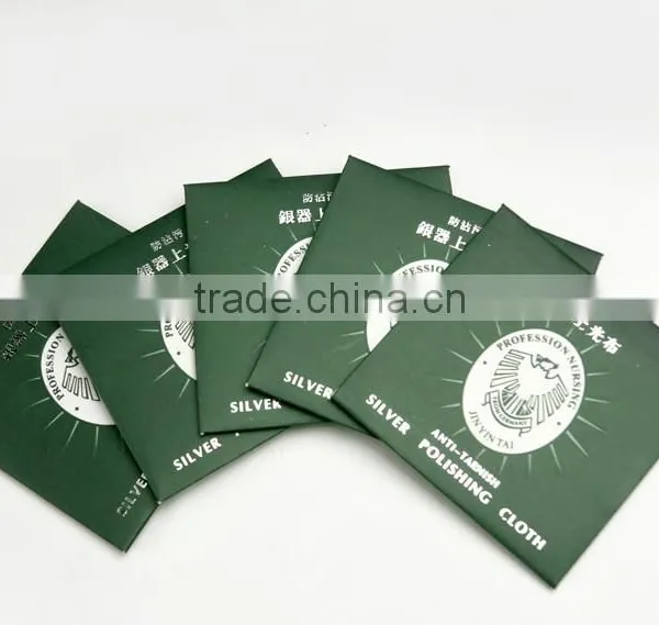 2/5/10pc Anti-Tarnish Silver Polishing Cloth Cleaner Jewelry Cleaning 82X82mm DA photo-2