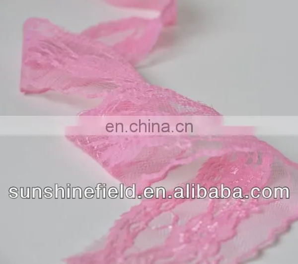 2.5 Inches Lace Trim Lace Ribbon By the Yard Wholesale Lace Trim photo-4