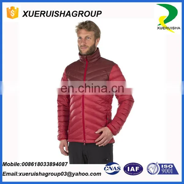 OEM Factory Price Fashion Westrn Foldable Men Down Jacket for Winter photo-5