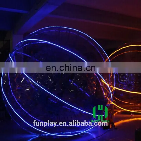 HI Large Zorb Ball With Light , Hot Sale Inflatable Roller Ball on Grass,inflatable Zorb Ball for Sale photo-5