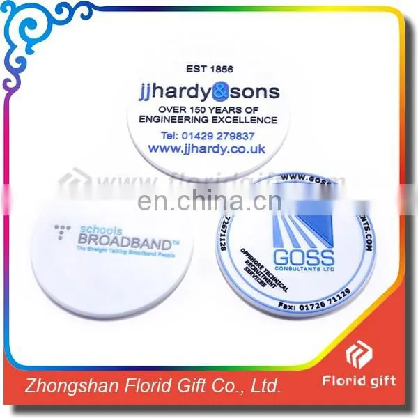 2017 High Quality Design Coaster/soft Pvc Rubber Convenient PVC Cup Mat photo-3