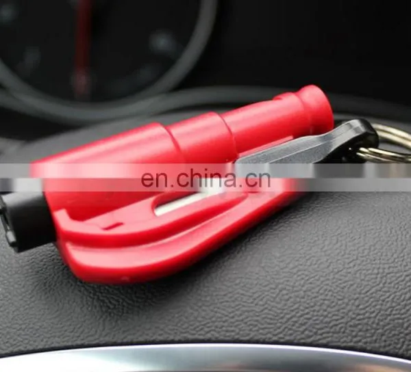 3 in 1 Safeguard Seatbelt Cutter Whistle Emmergency Hammer Car Window Breaker Car Glass Breaker photo-6