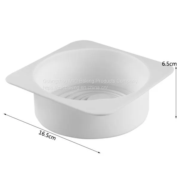Free Sample Food Grade Heat Resistant Nontoxic Silicone Mousse Cake Friandises Pudding Baking Mold Tool Round Shape photo-4