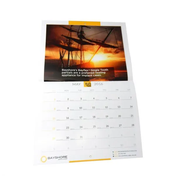 Wholesale Well Designed Custom Cheap Calendar Printing for Advertising