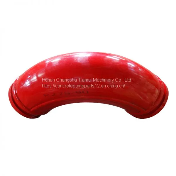 XCMG Pump Elbow SANY / Zoomlion Double Elbow Boom Tube Wear-resistant Cast Steel Elbow Pump Fitting photo-2