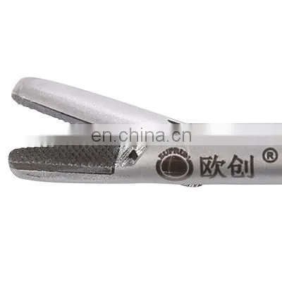 Laparoscopic Straight Needle Holder Forceps Laparoscopy Endoscopic Instruments photo-2