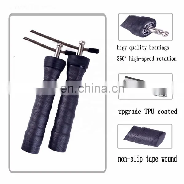 Wholesale Professional Adjustable Plastic Pvc Fitness Weight Speed Skipping Jump photo-5