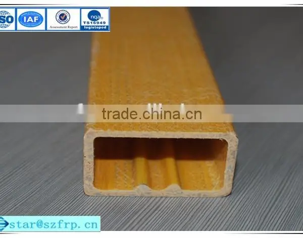 FRP Square Tube/Fiberglass Retangular Tube/GRP Tube photo-3